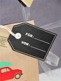 VL Home Geschenk Anhänger Von_Für 5er Set Etiketten Tags